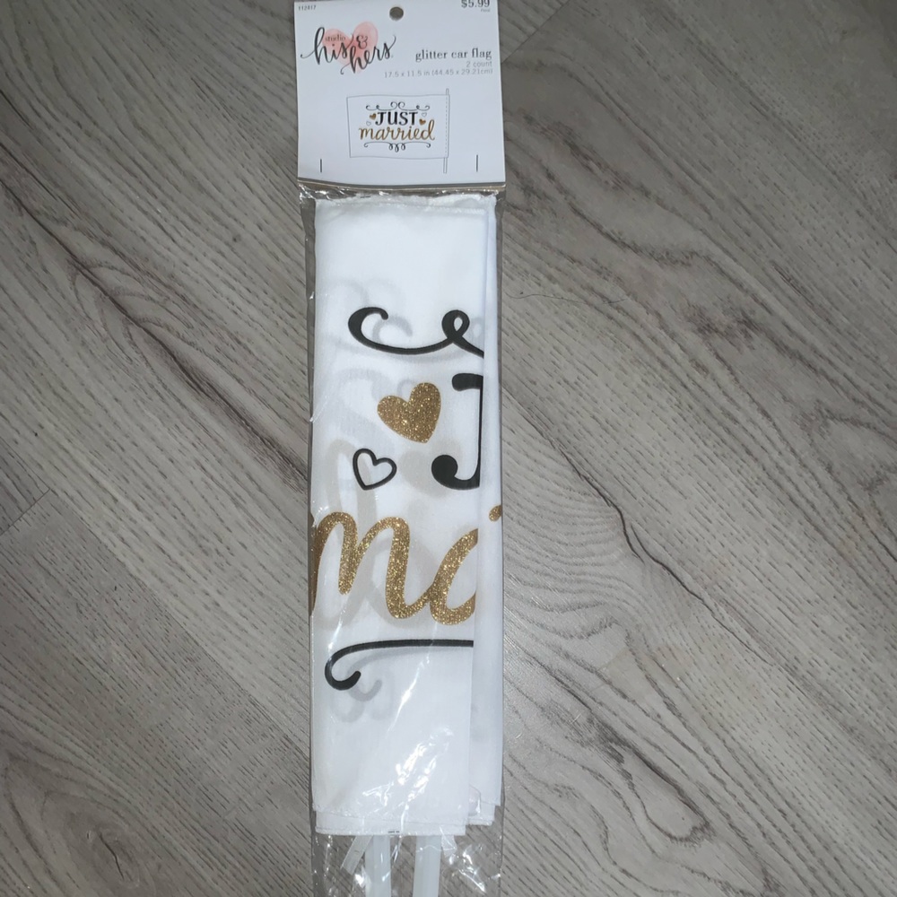 Wedding flag